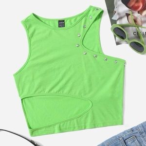 NWT SHEIN Cropped Tank Top Size Extra Large